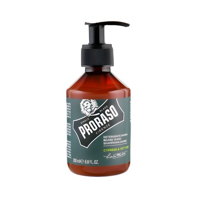 Шампунь для бороды Proraso Cypress & Vetyver Beard Wash Proraso-Beard-Shampoo_Cypress-&-Vetyver_1