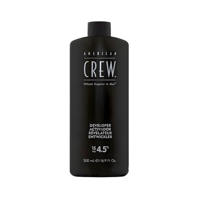 Проявник для системи маскування сивини American Crew Precision Blend Developer 15 Vol 4.5% Проявитель-для-системы-маскировки-седины-American-Crew-Precision-Blend-Developer-15-Vol-4.5%-500ml_1