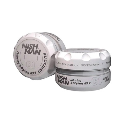 Nishman C1 Light Silver Premium Coloring Wax