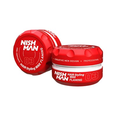 Nishman Hair Styling Wax 03 Flaming