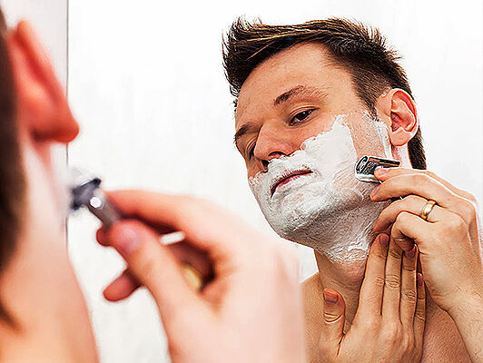 shaving
