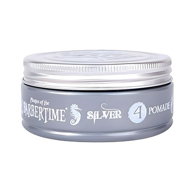 Помада для волос Barbertime Silver Pomade Barbertime Silver 4 Pomade-1
