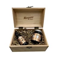Подарунковий набір для стилізації волосся та бороди Морганс Morgan's Wooden Oudh & Amber Chest