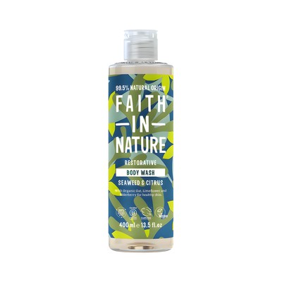 Гель для душу Faith in Nature з морськими водоростями та цитрусом Гель для душу Faith in Nature з морськими водоростями та цитрусом