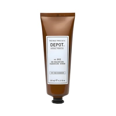 Скраб для попереднього очищення шкіри голови DEPOT 002 Precleansing balancing exfoliator for scalp