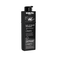 Шампунь для волосся та бороди з темними пігментами Kabuto Hair & Beard Black Shampoo Negro