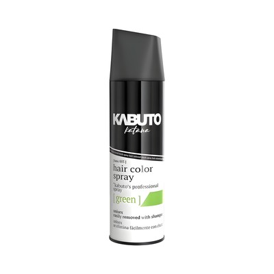 Спрей для волосся з камуфляжем Kabuto Pro Hair Coloring Mech Spray Green Kabuto Katana