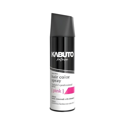 Камуфляжний спрей для волосся Kabuto Pro Hair Coloring Mech Spray Pink Kabuto Katana